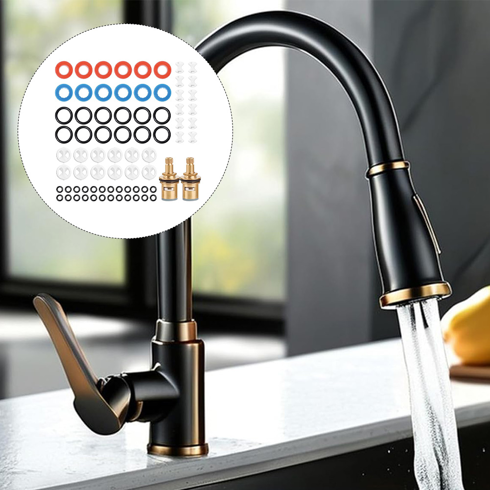 Silicone Tap Washer - Набор из 2 латунных картриджей для