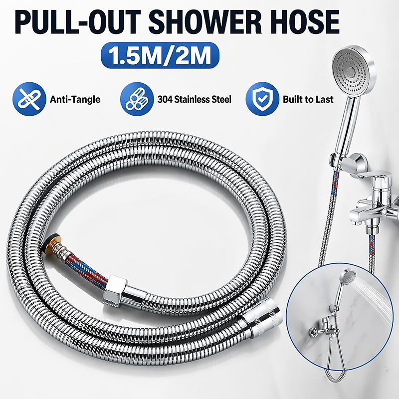 Flexible Hose Braided - Шланг для душа из нержавеющей стали