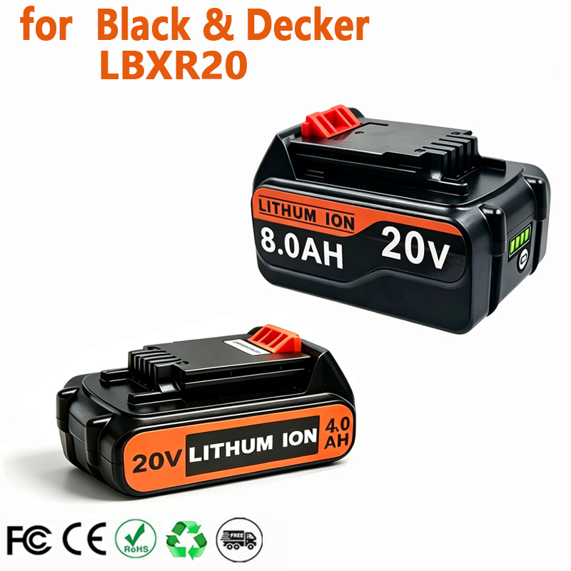 Black+Decker Tool Cordless - Аккумулятор 18В 3.0Ач 8.0Ач BL2018, замена
