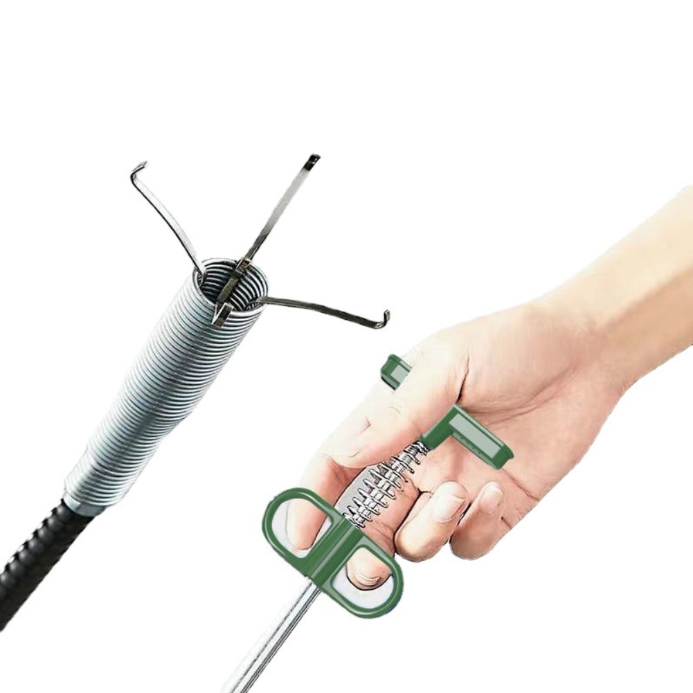 Drain Snake Flexible - Зеленый гибкий трос-прочиститель для удаления волос