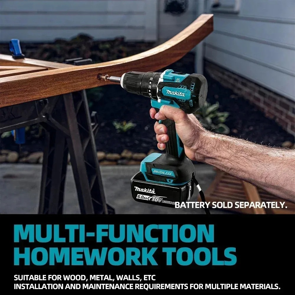 Беспроводная бесщеточная дрель – обзор и цена Makita Drill Ddf484