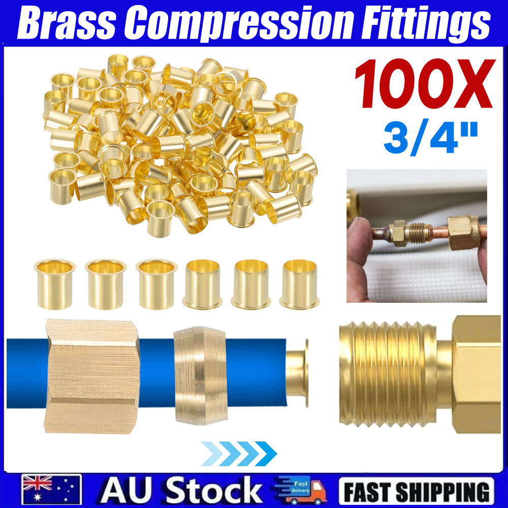 Соединительная вставка, латунь – обзор и цена Compression Fitting Brass