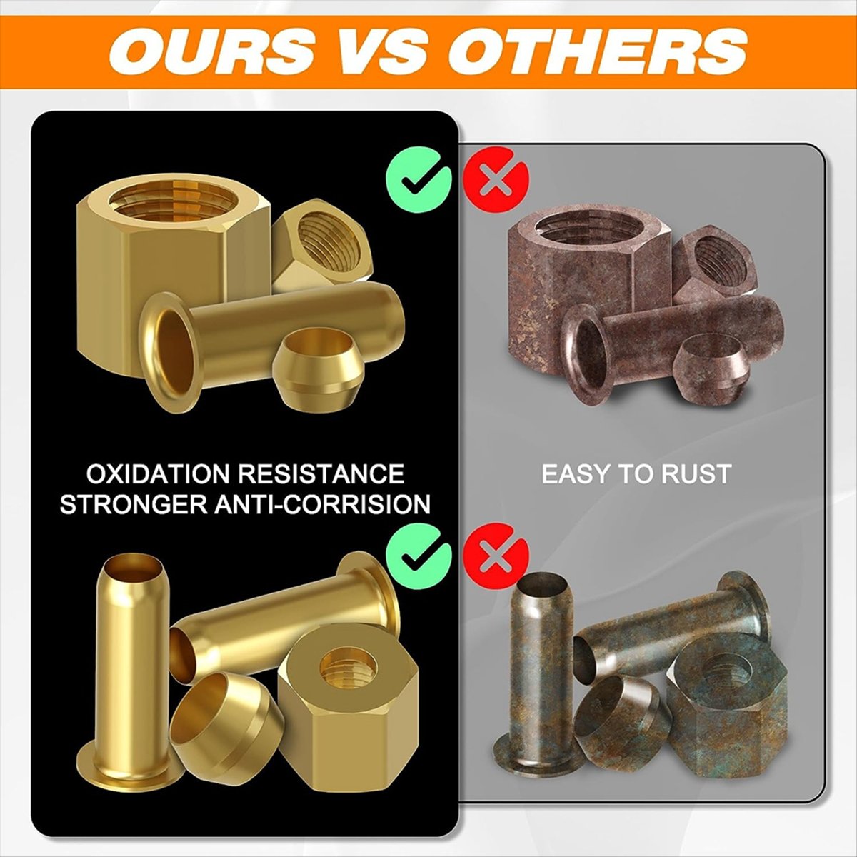 Набор компрессионных фитингов  – обзор и цена Compression Fitting Brass