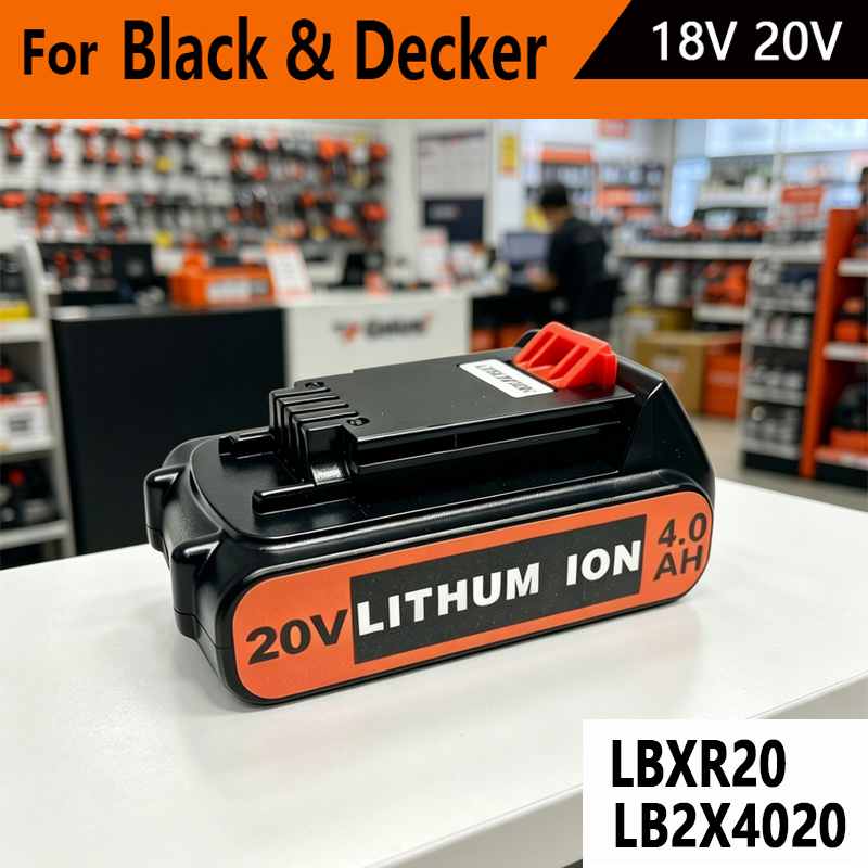 Высокоемкостный аккумулятор 8А – обзор и цена Black+Decker Tool 20V Max