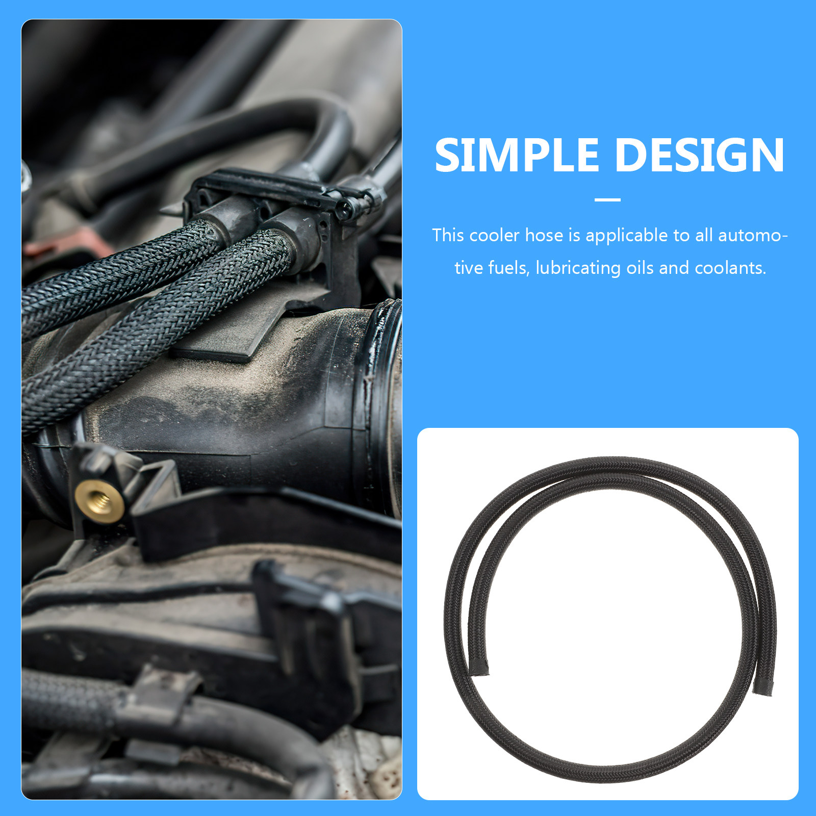 Шланг охлаждения трансмиссии A – обзор и цена Flexible Hose Braided