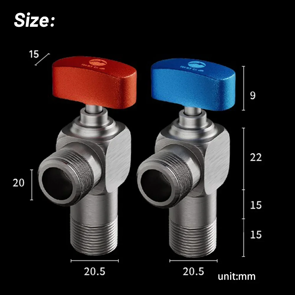 Латунный угловой клапан G1/2 д – обзор и цена Toilet Fill Valve