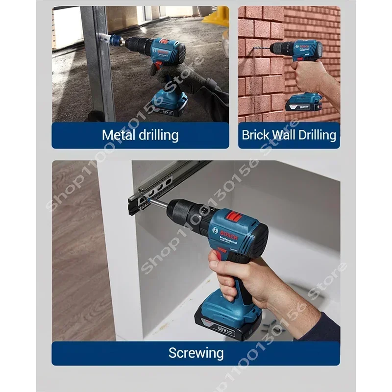 Бесщеточная аккумуляторная уда – обзор и цена Bosch Drill Gsb 18V
